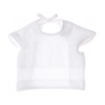 Bavoir couvrant 40x49 - rico design blanc