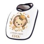 Bavoir eden bb lion roi cadeau naissance baby shower nol anniversaire enfant nourrisson