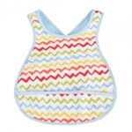 Bavoir elastique a motif de dessin anim, texture dlicate, 4 couleurs, bon dcor pour bb, bavette ...