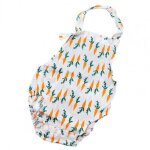 Bavoir en gaze rsistant aux dchirures pour bbs, adorable combinaison pour nourrissons, motif de dessin ...