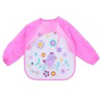 Bavoir impermable anti - salissure pour bb de 0 a 3 ans, manches longues, peinture artistique, tablier ...