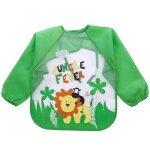 Bavoir impermable anti - salissure pour bb de 0 a 3 ans, manches longues, peinture artistique, tablier ...