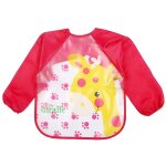 Bavoir impermable anti - salissure pour bb de 0 a 3 ans, manches longues, peinture artistique, tablier ...