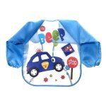 Bavoir impermable anti - salissure pour bb de 0 a 3 ans, manches longues, peinture artistique, tablier ...