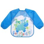 Bavoir impermable anti - salissure pour bb de 0 a 3 ans, manches longues, peinture artistique, tablier ...