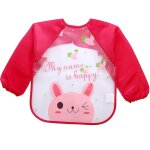 Bavoir impermable anti - salissure pour bb de 0 a 3 ans, manches longues, peinture artistique, tablier ...