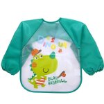 Bavoir impermable anti - salissure pour bb de 0 a 3 ans, manches longues, peinture artistique, tablier ...