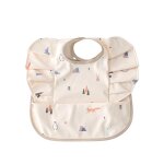 Bavoirs impermables a manches courtes pour bbs de 1 a 3 ans, pour manger, attrape - nourriture, smock ...
