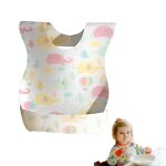 Bavoirs imperméables en silicone pour bébés, a usage unique, accessoires de voyage, en forme d'éléphant, ... Bavoirs imperméables en silicone pour bébés, a usage unique, accessoires de voyage, en forme d'éléphant, ...