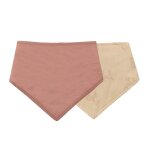 Bavoir a imprim� floral double face pour nouveau - n�, serviette en coton et lin imperm�able, foulard ...