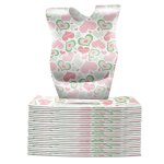Bavoirs jetables pour bbs, 10 pices, bavettes, tabliers pour nourrissons, bandana, echarpe de repas, ...