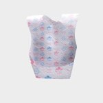 Bavoirs jetables impermables pour bbs, lot de 10 pices, imprims de dessins anims, mignons, pour ...