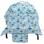 Bavoir a manches longues pour b�b� - tablier imperm�able pour nourrissons, facile a nettoyer, coupe confortabl ...