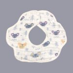 Bavoirs en mousseline de gaze pour b�b�, rotation a 360 degr�s, 4 couches, tissu bandana doux pour nouveau ...