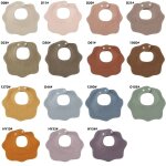 Bavoirs en mousseline de gaze de coton rotatif a 360 degr�s pour b�b�, bandana pour enfant, tissus a ...