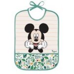 Bavoir peva impermable mickey - bleu - 6 mois et plus
