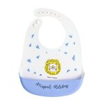 Bavoir en silicone pour bébé, bavette anti - fuite, vêtements de poche pour nouveau - né, 0 - 6t Bavoir en silicone pour bébé, bavette anti - fuite, vêtements de poche pour nouveau - né, 0 - 6t