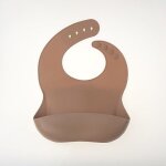 Bavoir en silicone pour nouveau - n�, tissu d'alimentation a la mode, bavoir imperm�able pour b�b�, gar�ons ...