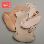 Bavoirs en silicone réglables pour bébé, vaisselle imperméable, bavoir bandana anti - salive, petit déjeuner, ... Bavoirs en silicone réglables pour bébé, vaisselle imperméable, bavoir bandana anti - salive, petit déjeuner, ...