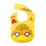 Bavoir triangle en coton pour bb, 1 pice, bavoir double en coton, serviette de salive imprime de ...