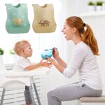 Bavoirs a usage unique pour enfants et bébés, avec protection anti - fuite, imperméables, protège les ... Bavoirs a usage unique pour enfants et bébés, avec protection anti - fuite, imperméables, protège les ...
