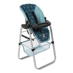 Bayer chic 2000 chaise haute pour poup�es - etoile turquoise