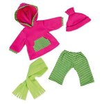 Bayer design - 84664 - vêtement pour poupée - habit poupon - ensemble gilet a capuche + pantalon - vert ... Bayer design - 84664 - vêtement pour poupée - habit poupon - ensemble gilet a capuche + pantalon - vert ...