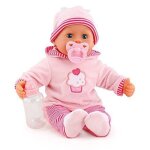 Bayer design - 93816 - bb premiers mots avec 24 sons - rose - 38 cm