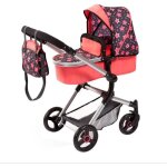 Bayer poussette landau combi pour poupee orange