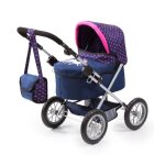Bayer trendy landau pour poupe licorne bleu rglable avec un sac a bandouliere