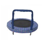 Trampoline bazoongi bouncer robot bleu