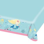 Be a mermaid nappe en papier be a mermaid 120x180cm