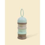 Baba, boite doseuse de lait empilable, 100% hermtique, 3 compartiments, grande contenance, usage evolutif ...