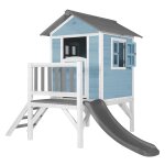 Axi beach lodge xl maisonnette caribbean bleu toboggan gris Axi beach lodge xl maisonnette caribbean bleu toboggan gris