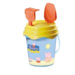 Beach toys peppa pig - seau garni ø 17 + arrosoir Beach toys peppa pig - seau garni ø 17 + arrosoir