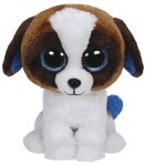 Beanie boo's beanie boo's - peluche duke chien 15 cm