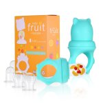 Bb distributeur de nourriture nourrisseur de fruits sucettes pour la dentition soulagement avec s / ...