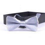 Bb enfants belle classique couleur unie garon et fille papillon kont mignon noeud papillon cheveux ...