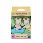 Les bebes et les jumeaux les jumeaux lapin chocolat