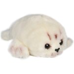 Bb phoque blanc - 33 cm (longueur) - phoque, phoque - peluche, doudou