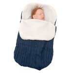 Bb sac de couchage tricot sac de sommeil nouveau n swaddle tricot laine bb epaississement plus ...