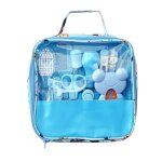 Bb trousse de soin & de toilette pour bb, 13 accessoires, bleu