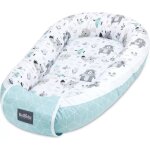 Bellochi reducteur de lit bebe cale bebe pour lit cocon bebe - 100% coton 90 x 60cm - nid de bebe baby ...