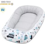 Bellochi reducteur de lit bebe cale bebe pour lit cocon bebe - 100% coton 90 x 60cm - nid de bebe baby ... Bellochi reducteur de lit bebe cale bebe pour lit cocon bebe - 100% coton 90 x 60cm - nid de bebe baby ...