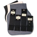 Belly belt ceinture de grossesse blanc + noir + denim Belly belt ceinture de grossesse blanc + noir + denim