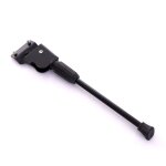 Bquilles de vlo en mtal, hauteur rglable, support stable, support de pied de stationnement latral ...