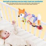 Berceau jouet en spirale siège de voiture pour bébé, center d'activité musicale, jouet en peluche avec ... Berceau jouet en spirale siège de voiture pour bébé, center d'activité musicale, jouet en peluche avec ...