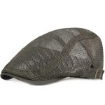 Bret avec casquette respirante en maille et visire solaire pour homme et femme