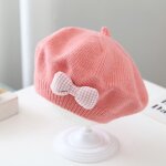 Bret vintage solide et chaud pour fille et bb, chapeau d'artiste et de peintre a la mode, collection ...
