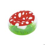 Bestway fauteuil gonflable gant champignon 112x112x66 cm + 6 ans intrieur et jardin 75123